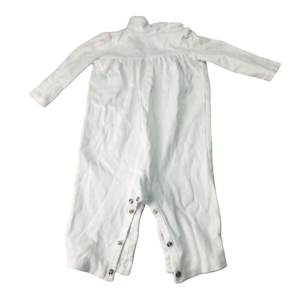 Ralph Lauren Baby Fancy Snap Bottom One Piece Pajama 9M - Picture 2 of 5
